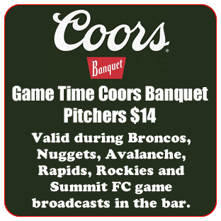 Coors Game Time Special